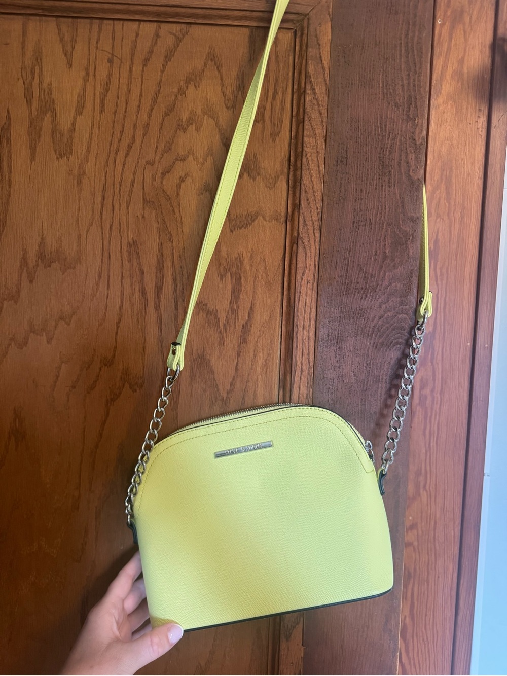 Steve Madden Lime Crossbody Shoulder Bag - Women's Fashion Purse